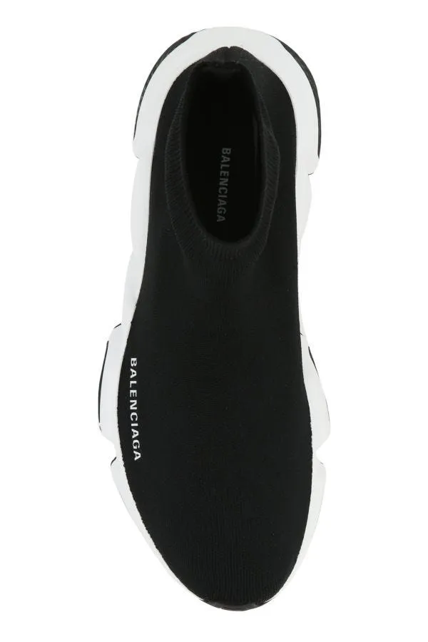 BALENCIAGA | Black stretch nylon Speed sneakers