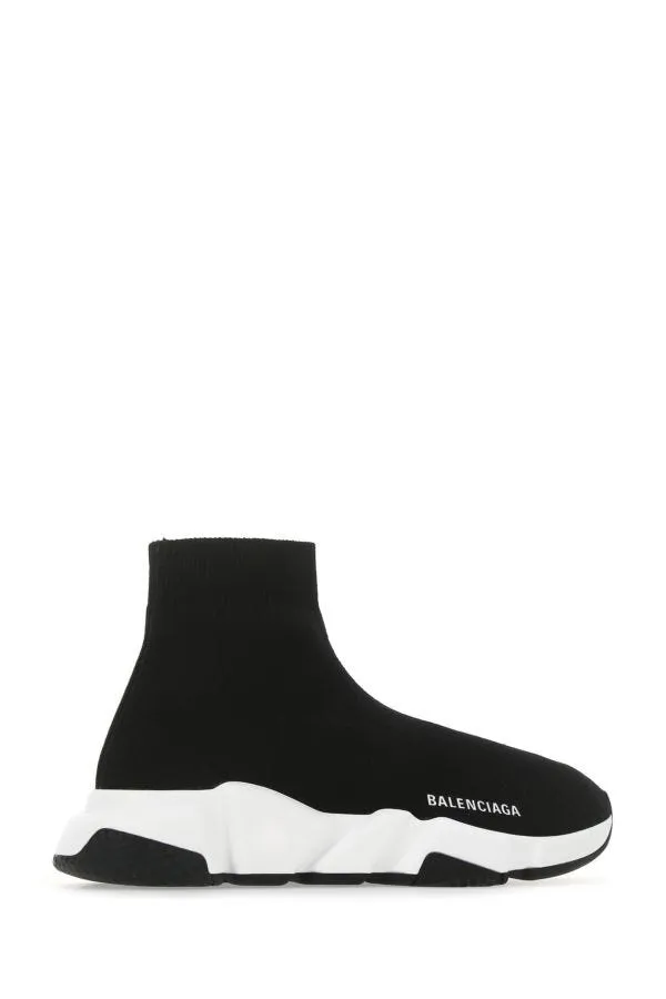 BALENCIAGA | Black stretch nylon Speed sneakers