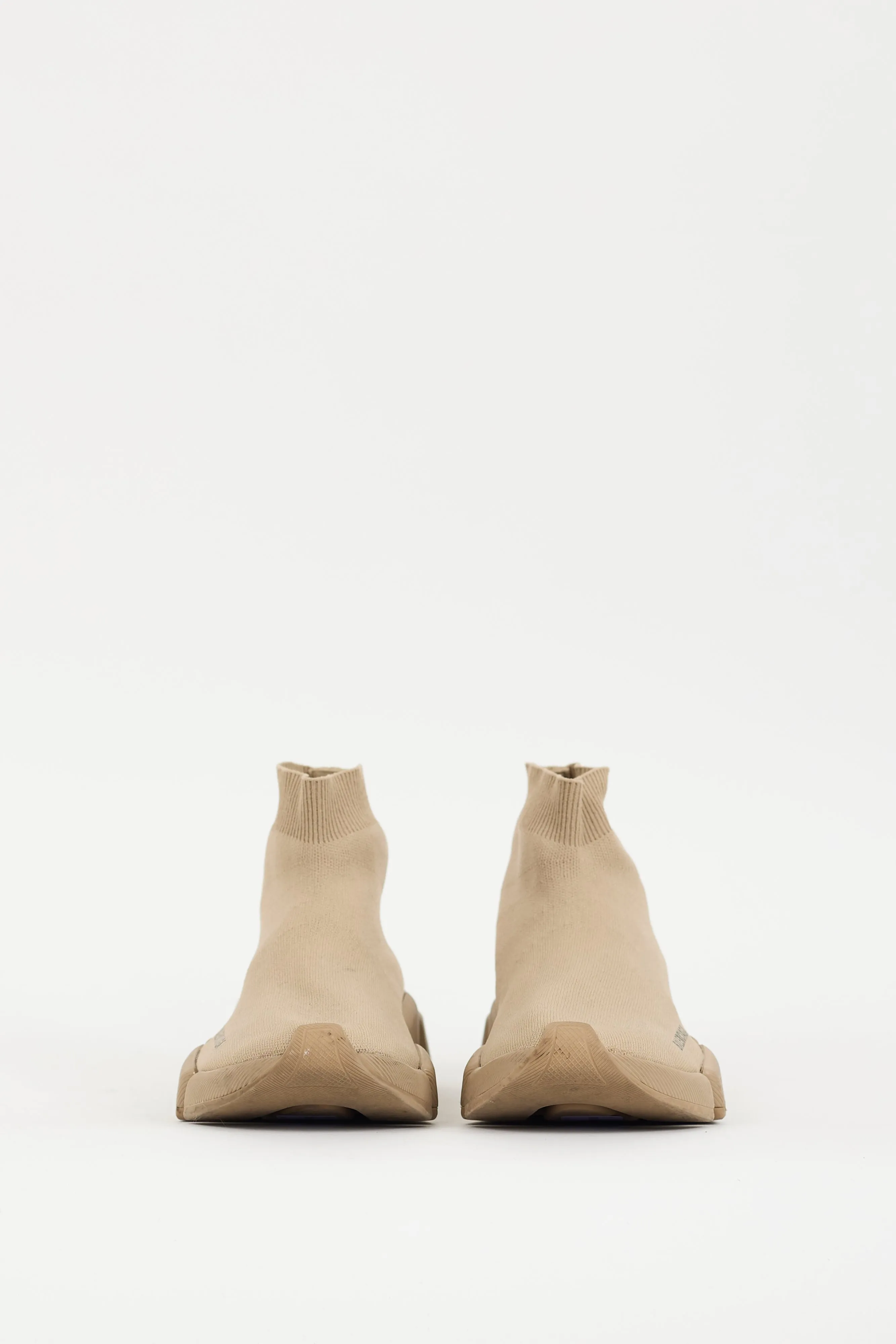 Beige Speed 2.0 Knit Sneaker