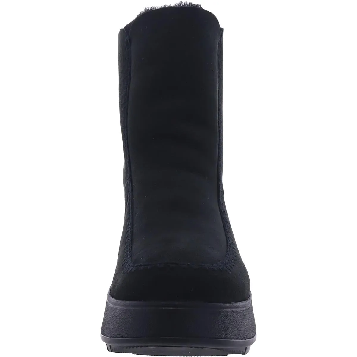 Fitflop Womens F-MODE CROCHET Leather Pull On Winter & Snow Boots