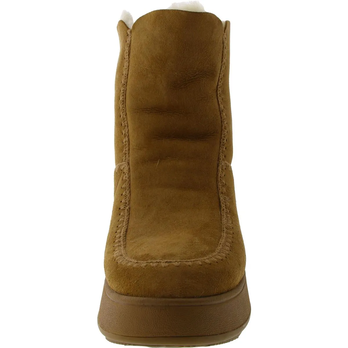 Fitflop Womens F-MODE CROCHET Leather Pull On Winter & Snow Boots