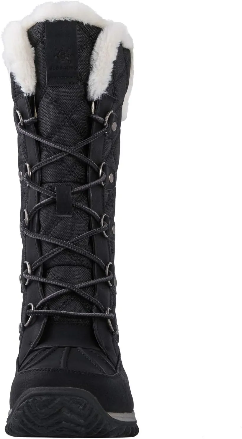 GLOBALWIN Women's Mid-Calf Fleece Lined Winter Boots