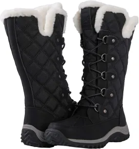 GLOBALWIN Women's Mid-Calf Fleece Lined Winter Boots