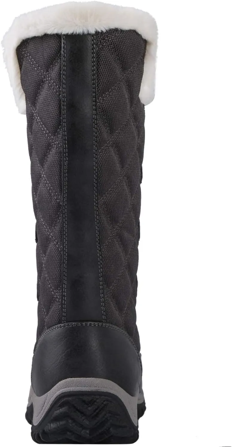 GLOBALWIN Women's Mid-Calf Fleece Lined Winter Boots