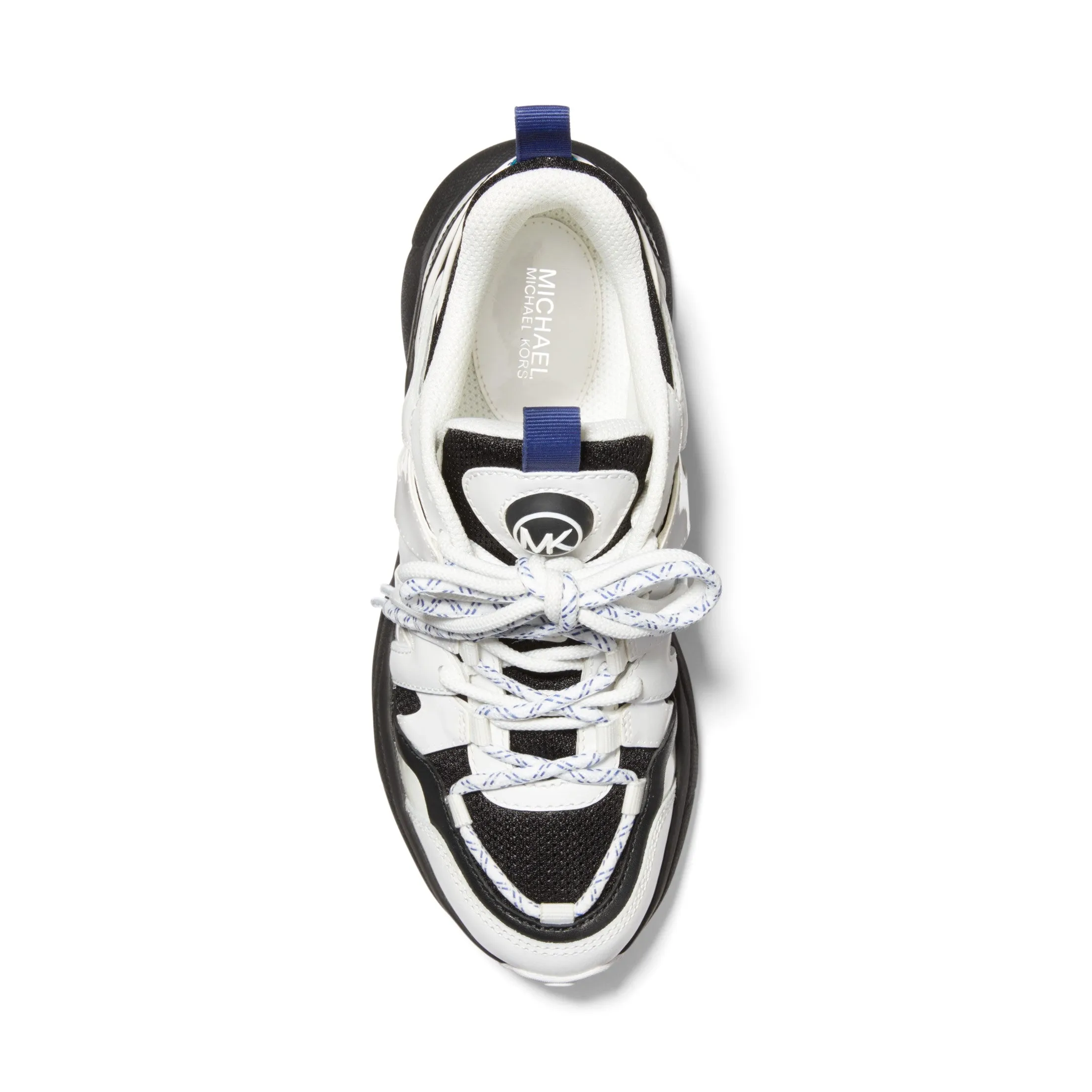 Hero Leather And Mesh Trainer