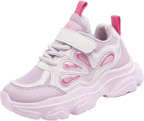 Kids Girls Running Tennis Shoes Lightweight Breathable Sneakers Sport Athletic Shoes for Girls Running Shoes Size 3