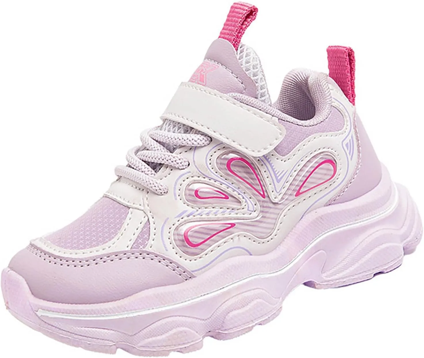 Kids Girls Running Tennis Shoes Lightweight Breathable Sneakers Sport Athletic Shoes for Girls Running Shoes Size 3