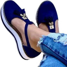 Ladmiple Sneakers For Women Slip On Wide Width Comfort Casual Canvas Shoes Dressy Summer Fashion Walking Flats Loafers