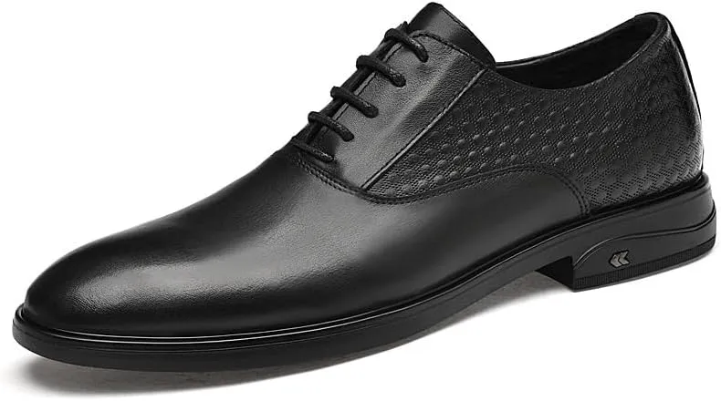 Mens Casual Dress Shoes Comfortable Men's Classic Lace-up Formal Business Oxfords Shoes