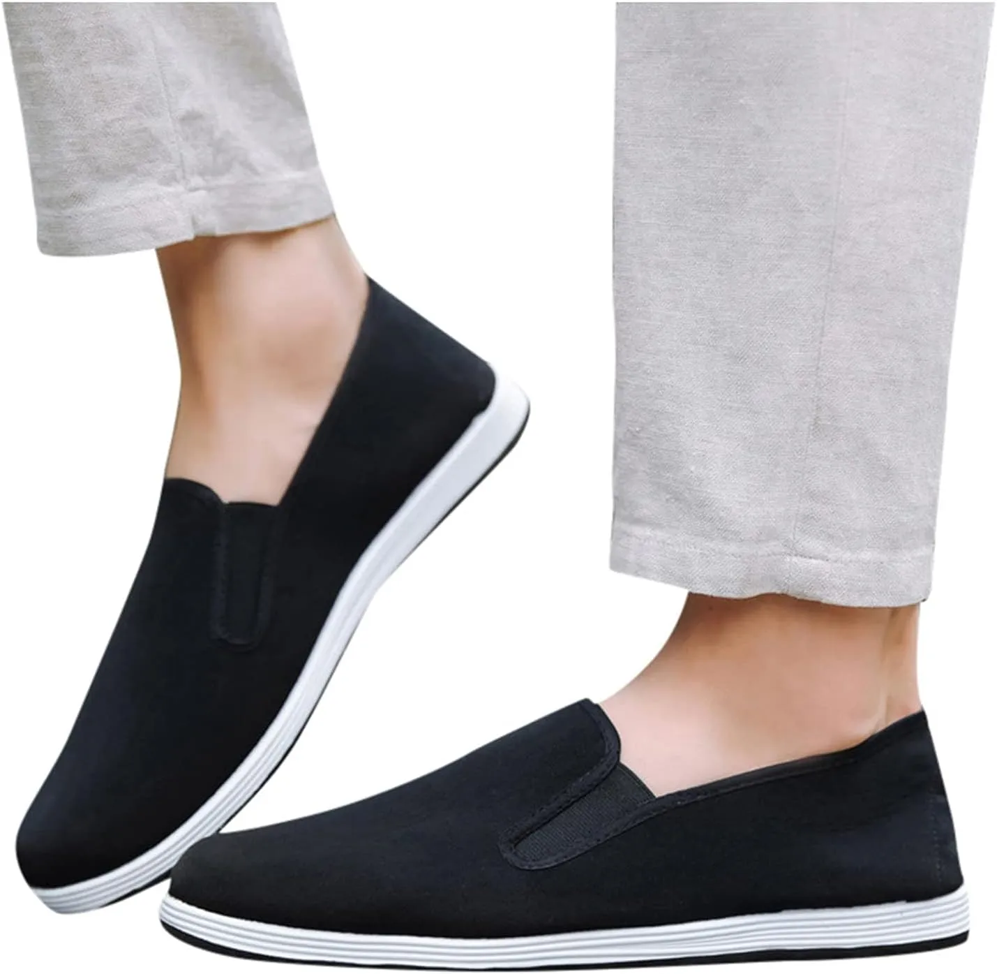 Orthopedic Shoes for Women Slip on Sneakers Shoes Woven Arch Support Comfort Walking Breathable Non Slip Work Sneakers