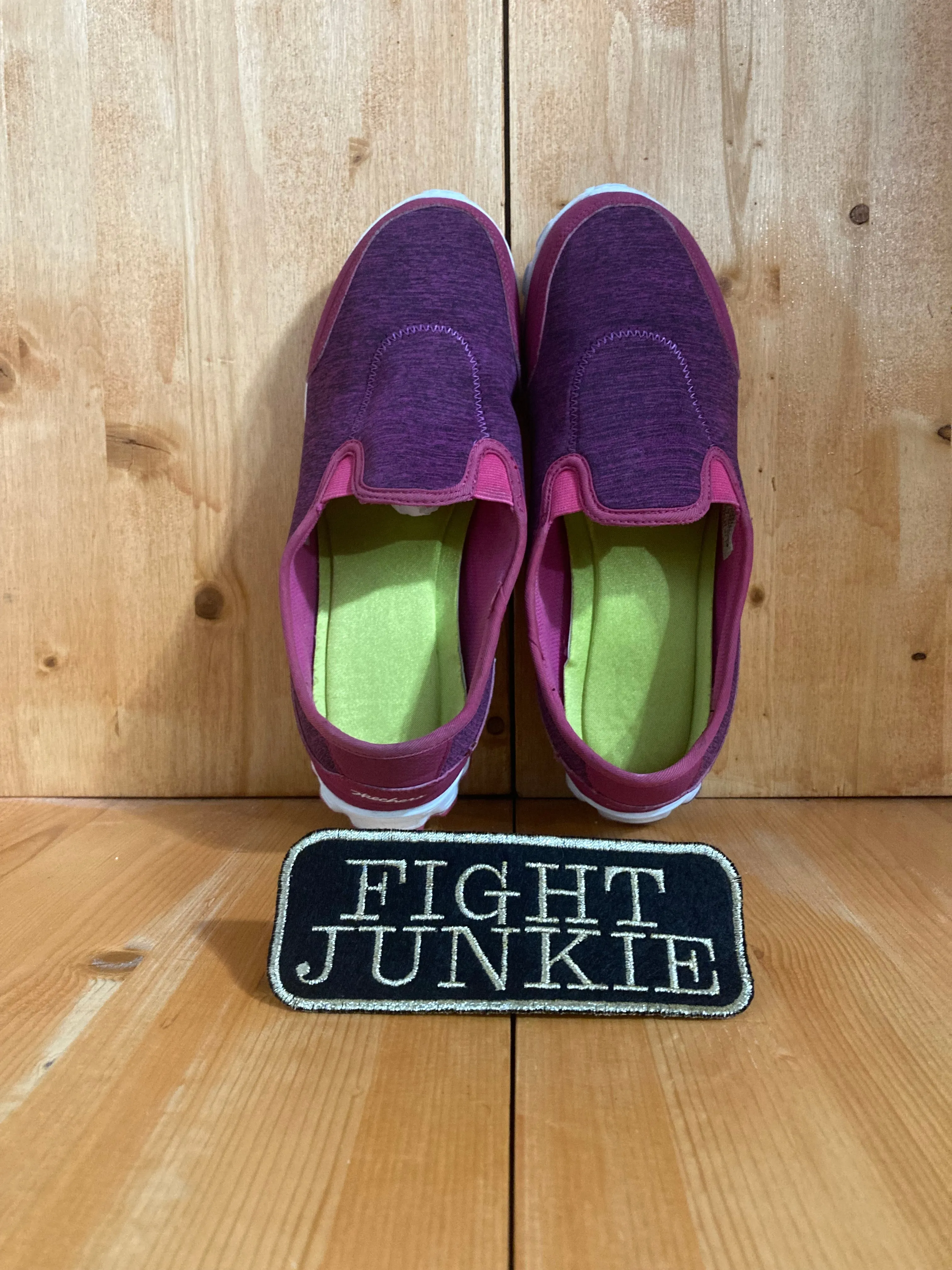 SKECHERS SKETCHERS COMFORT Women Size 10 Slip On Shoes Sneakers Pink 219335