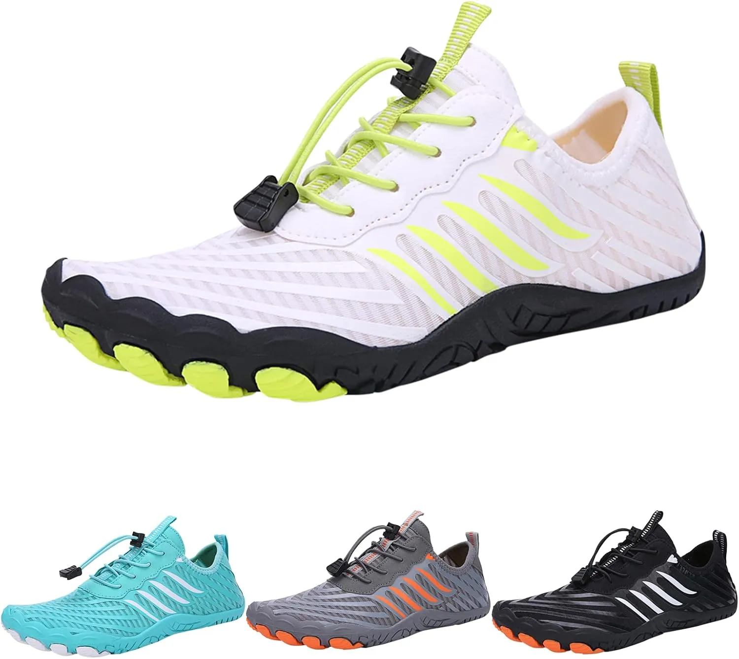 Summer Water Shoes for Women and Men Quick Drying Casual Sneakers Outdoor Running Beach Shoes Lace up Lightweight Breathable Diving Shoe