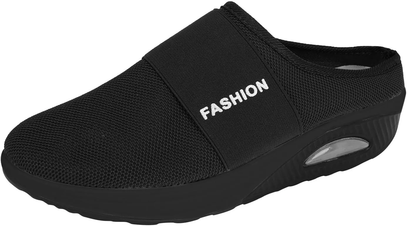 Women's Slip-On Orthopedic Arch Support Backless Running Shoes for Men Winter Shoes Casual Black Platform Sneaker White Tennis Shoe Loafers Dress Shoe